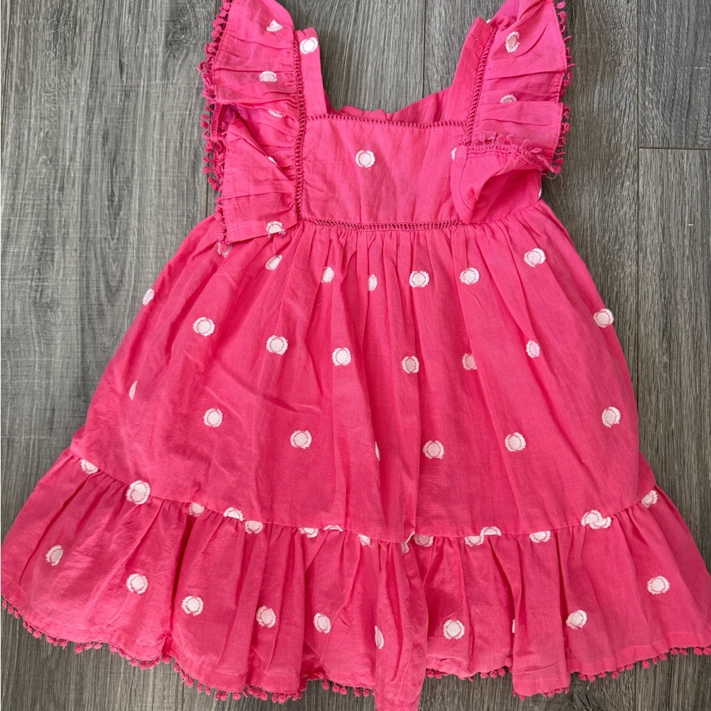 Max Studio Pink Ruffle Kids Dress